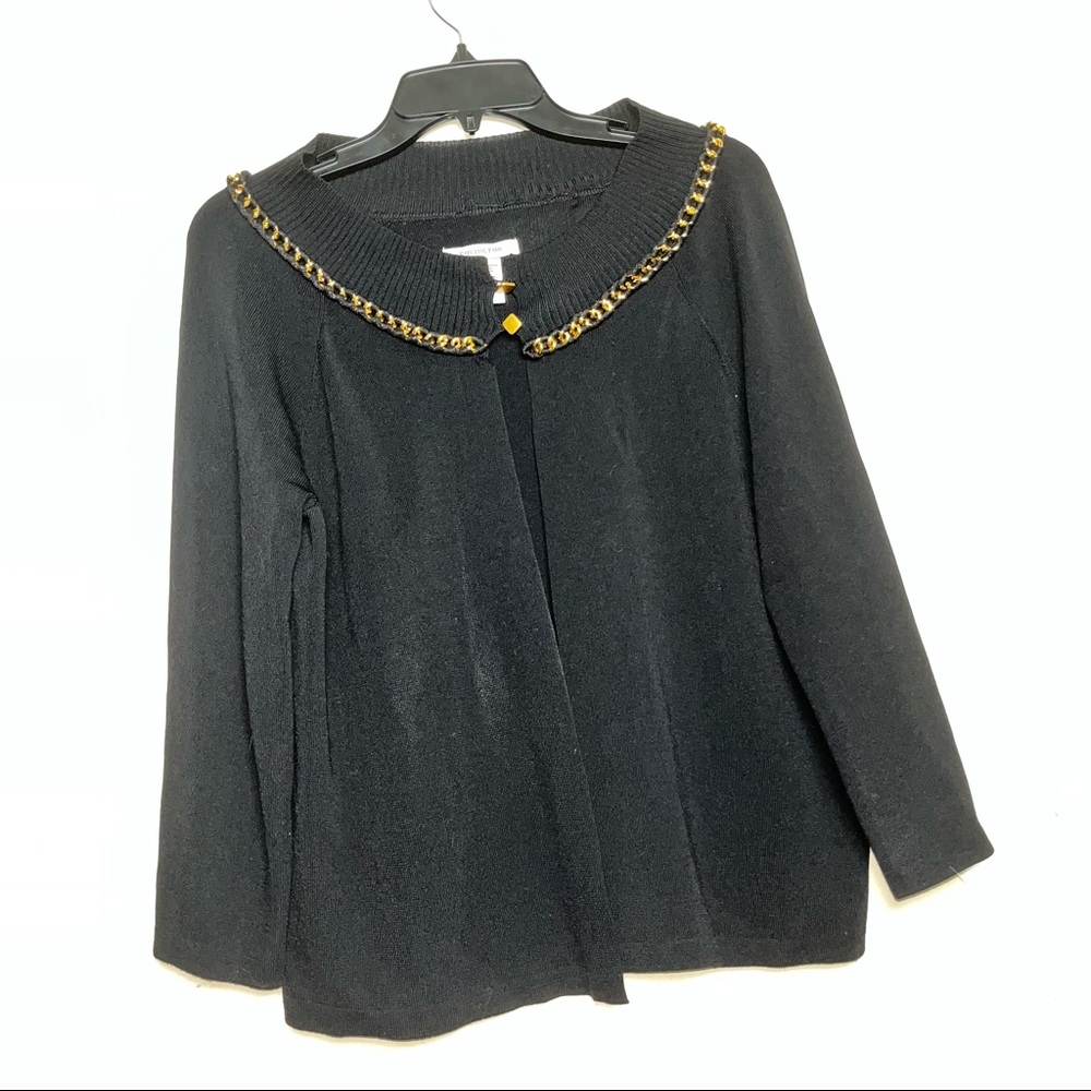 Covington black XL coat